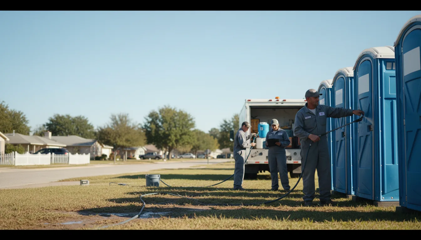 Long-Term Portable Toilet Rental in Sioux Falls, SD near me